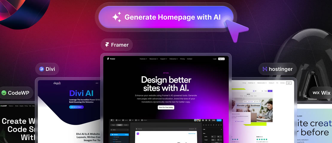 Herramientas IA para creación de sitio web